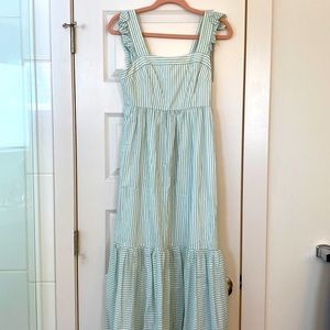 Gal Meets Glam, size 0, striped maxi dress